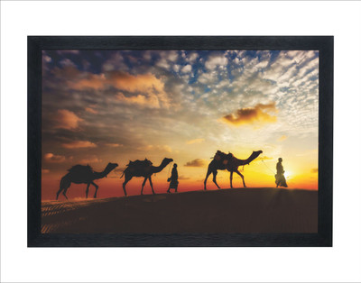 Devatwal Digital Reprint 14 inch x 10 inch Painting(With Frame)
