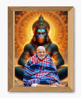 SAANJHCREATION Wood Wall Photo Frame(Beige, 1 Photo(s), 8 x 12 Inches)