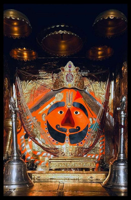 Mmory Salasar Balaji Painting Religious Frame