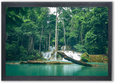 Devatwal Digital Reprint 10 inch x 14 inch Painting(With Frame)