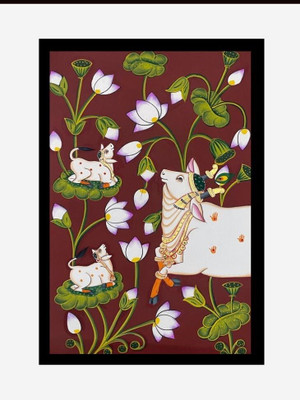 Dekozi Canvas 45.72 inch x 60.96 inch Painting(With Frame)