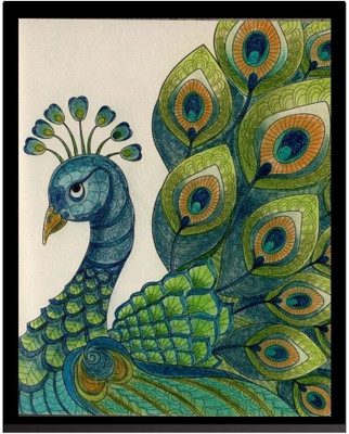 Dekozi Framed Wall Hanging | Vibrant Modern Print for Home, Office & Room NA 8 inch x 12 inch Painting(With Frame)