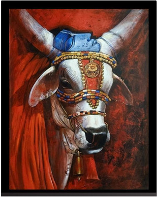 Dekozi Digital Reprint 12 inch x 18 inch Painting(With Frame)