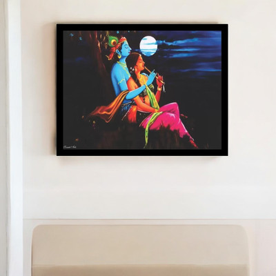 Twin Brothers Paintings_for_Home_decor_walldecor_hdw237 Digital Reprint 14 inch x 10 inch Painting(With Frame)