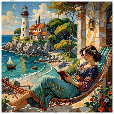Whattacraft good quality painting Canvas 16 inch x 15 inch Painting(Without Frame)