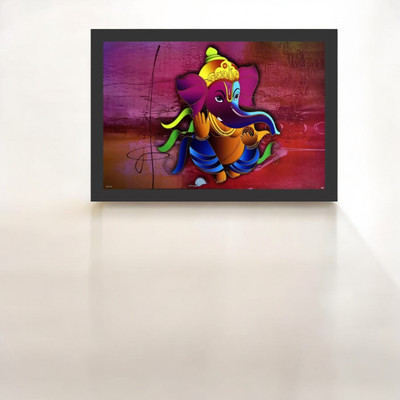 MHridayCraft Unique_Paintings_For_Home decor_HPA100 Digital Reprint 9 inch x 12 inch Painting(With Frame)