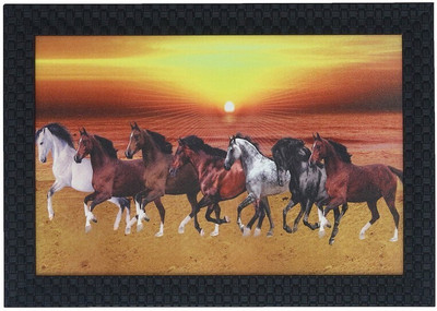 WEBELKART Canvas 9 inch x 13 inch Painting(With Frame)