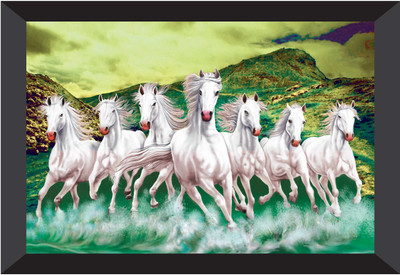 saf Digital Reprint 13.5 inch x 19.5 inch Painting(With Frame)