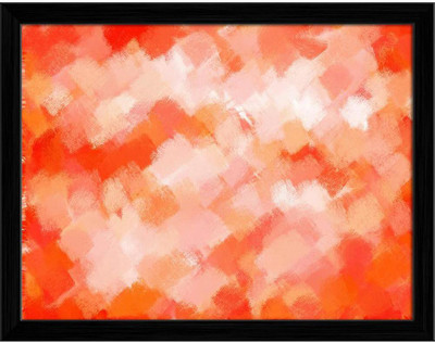 Artzfolio Abstract Art Canvas Painting Black Synthetic Frame 15.6 x 12 inch (40 x 30 cms) Canvas 12 inch x 15.6 inch Painting(With Frame)