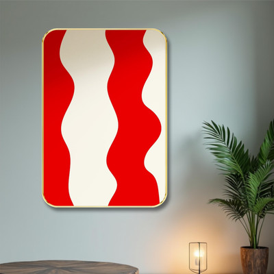 saf Abstract Art Premium brown frame painitng for home, office and living room Digital Reprint 24 inch x 18 inch Painting(With Frame)