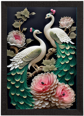 AARTKALA Digital Reprint 14 inch x 10 inch Painting(With Frame)