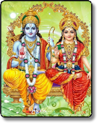 saf Digital Reprint 14 inch x 11 inch Painting(With Frame)