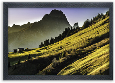 Devatwal Digital Reprint 10 inch x 14 inch Painting(With Frame)