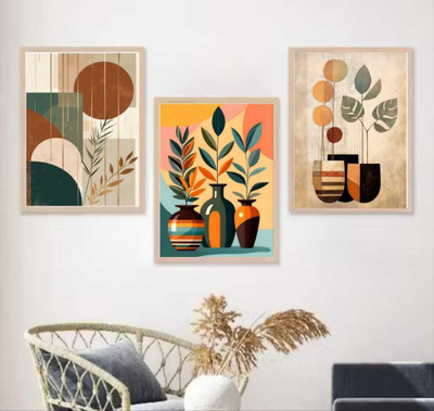 Advik Wood Wall Painting Canvas 13 inch x 9 inch Painting