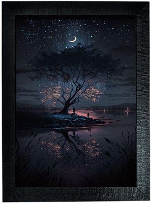 bareth brothers Digital Reprint 13 inch x 10 inch Painting(With Frame)