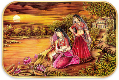 Indianara Digital Reprint 12 inch x 18 inch Painting(With Frame)