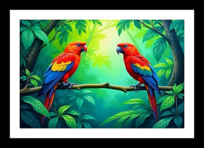 Mmory Elegant Wall Art Digital Reprint 8 inch x 12 inch Painting(With Frame)