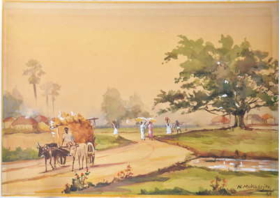 ANSHUL INTERNET Canvas 24 inch x 18 inch Painting(Without Frame)