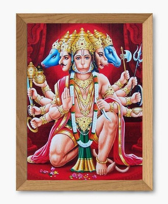 Diyansh Enterprises Hanuman Ji Religious Frame