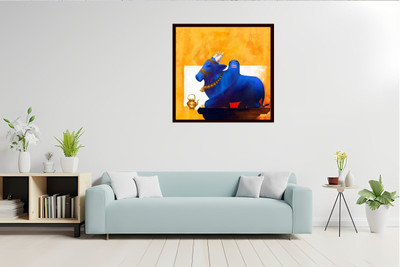 Dekozi Canvas 8 inch x 12 inch Painting(With Frame)