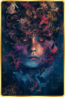 Indianara Modern Art Painting for Living | Bedroom | Pooja Room | Hotel Digital Reprint 18 inch x 12 inch Painting(With Frame)