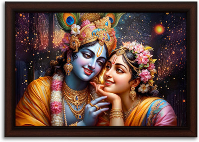 Masstone Digital Reprint 14 inch x 20 inch Painting(With Frame)