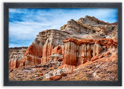 Devatwal Digital Reprint 10 inch x 14 inch Painting(With Frame)