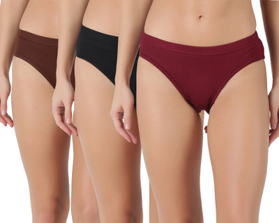Dollar Dollar Lehar Super Combed Cotton Women's Plain Solid Panty Women Hipster Multicolor Panty