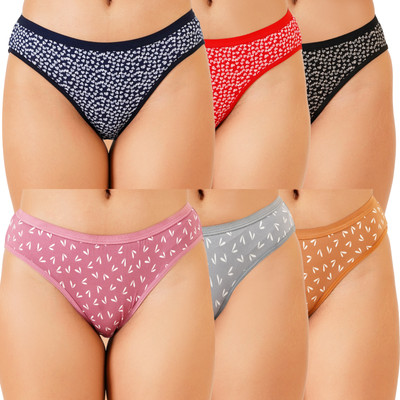 Clovin Women Hipster Multicolor Panty