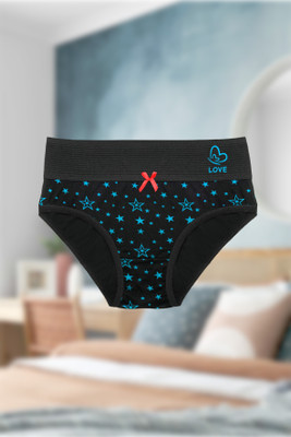 VAISHMA Women Hipster Black Panty(Pack of 1)