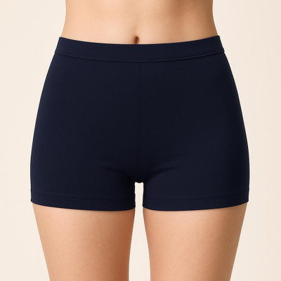 Apraa & Parma Solid Women Blue Cycling Shorts, Gym Shorts, Night Shorts, Night Shorts, Running Shorts