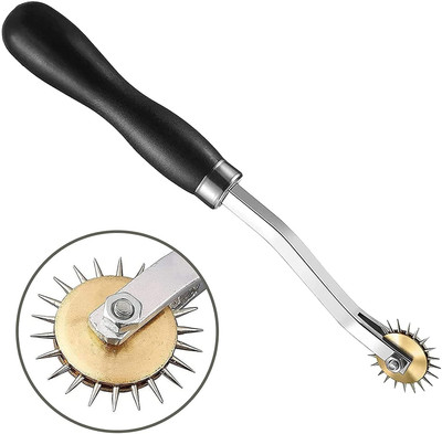 FRKB 1pc Tracing Wheel, Stainless Steel Serrate Edge Pattern Tracer Tracing Wheel Paper Crafting Tool