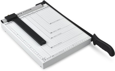 Neha A4 PAPER CUTTER Metal Grip Hand-held Paper Cutter(Set Of 1, White)