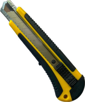 Virtushop Heavy Plastic Grip Hand-held Paper Cutter(Set Of 1, Yellow)