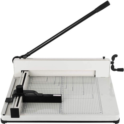 verena A4/12 Rubber Grip Hand-held Paper Cutter(Set Of 1, Black, White)