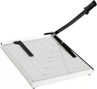 GPN PRINT A3 Size Plastic Grip Guillotine Paper Cutter (Set Of 1, Plastic Grip Hand-held Paper Cutter(Set Of 1, White)
