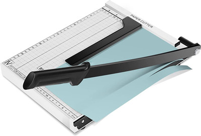 Axel A4 PAPER CUTTER Metal Grip Hand-held Paper Cutter(Set Of 1, White)