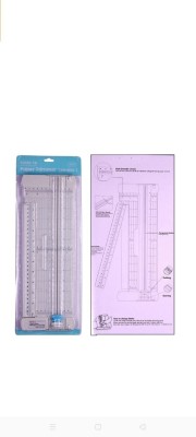 53 Arts 1 Plastic Grip Hand-held Paper Cutter(Set Of 1, White)