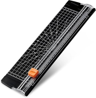 HRK Enterprise Paper Cutter Plastic Grip Hand-held Paper Cutter(Set Of 1, Multicolor)