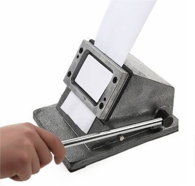 JMBW INTERNATIONAL 1 set in the box Metal Grip Hand-held Paper Cutter(Set Of 1, Black)