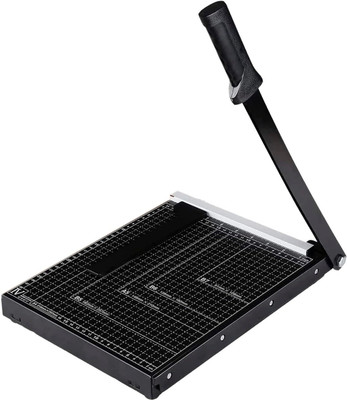 spotink SPOTINK 12 Inch A4 Steel Heavy Duty Professional Paper Cutter Metal Grip Hand-held Paper Cutter(Set Of 1, Black)