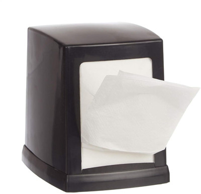 MJJ Double-Sided Cube Table Top Tissue Dispenser Stylish&Functional Holder for Home Paper Dispenser