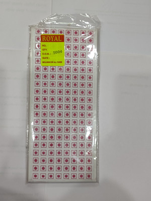 ROYAL STIC Self Adhesive Paper Label(Black)