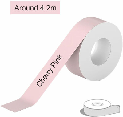 PeriPeri Self-Adhesive Paper Label(Cherry Pink)