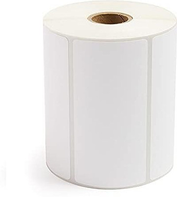 Shubham Eneterprise thermel label self Adhesive Paper Label(White)