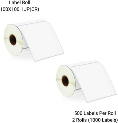 Seeka Self Adhesive Paper Label(White)