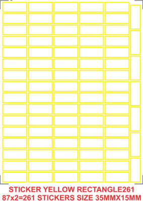 selfadhesive Self-Adhesive Paper Label(Multicolor)