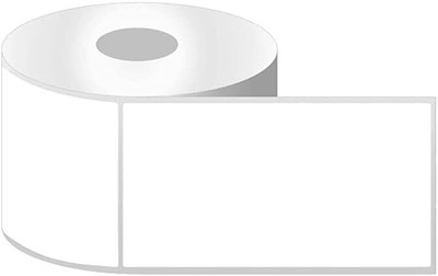 FAME IN CITY FIC Barcode Label DIRECT THERMAL ROLL 3X5 SELF ADHESIVE Paper Label(White)