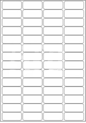 DESMAT A4 sheet 56label and sticker self-Adhesive Paper Label(White)