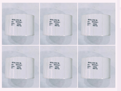 ROYAL STIC Self Adhesive Paper Label(White)